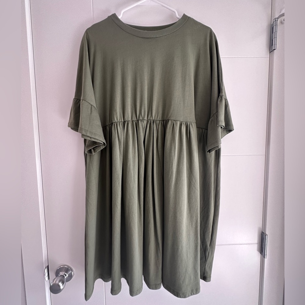 ASOS Babydoll Midi Dress